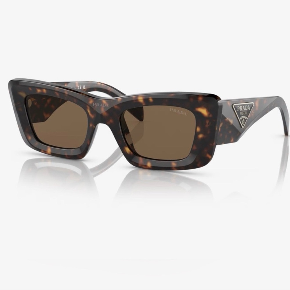 Prada tortoise shell sunglasses